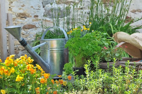 Gardener Brixton team maintaining a vibrant garden